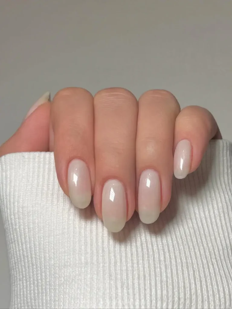 November Nail Aesthetic: 20+ Hot Designs For This Month 9 Natural Nude Ombré Nails