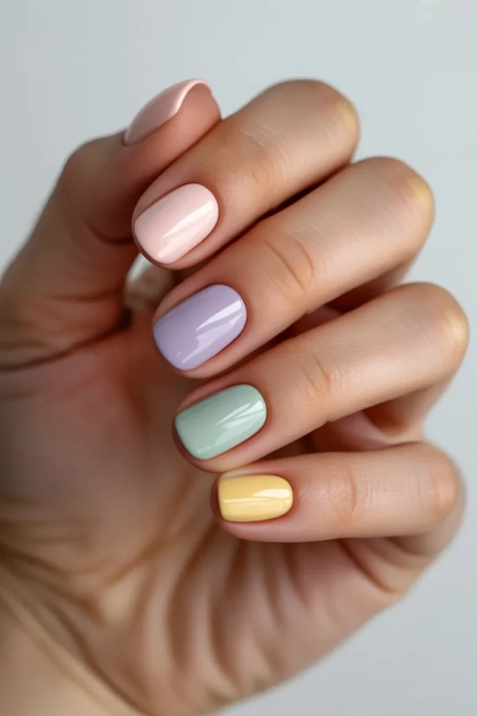 1. Classic Pastel Easter Palette