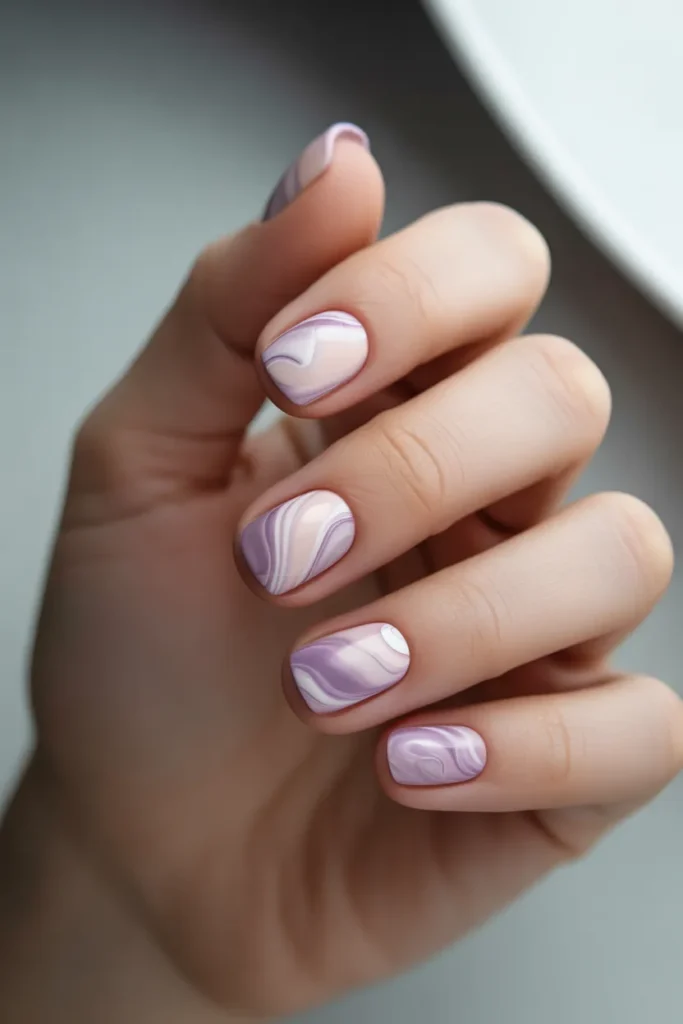 10. Marble Easter Effect