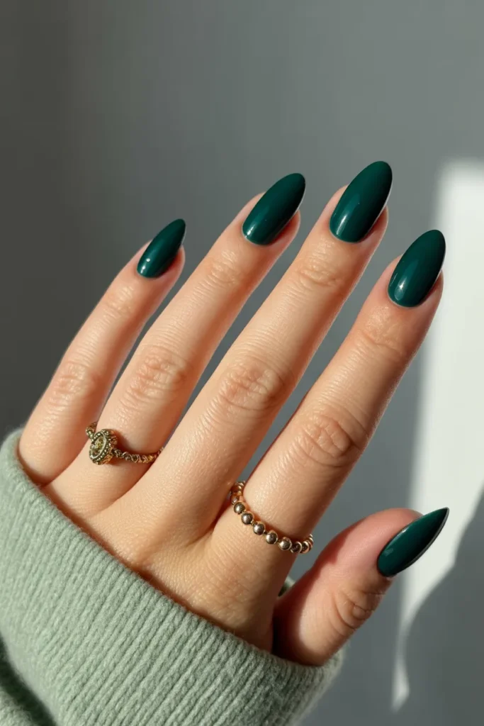 10.Press On Green Almond