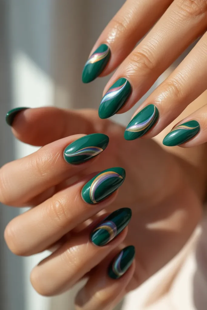 11.Rainbow Accent Almond