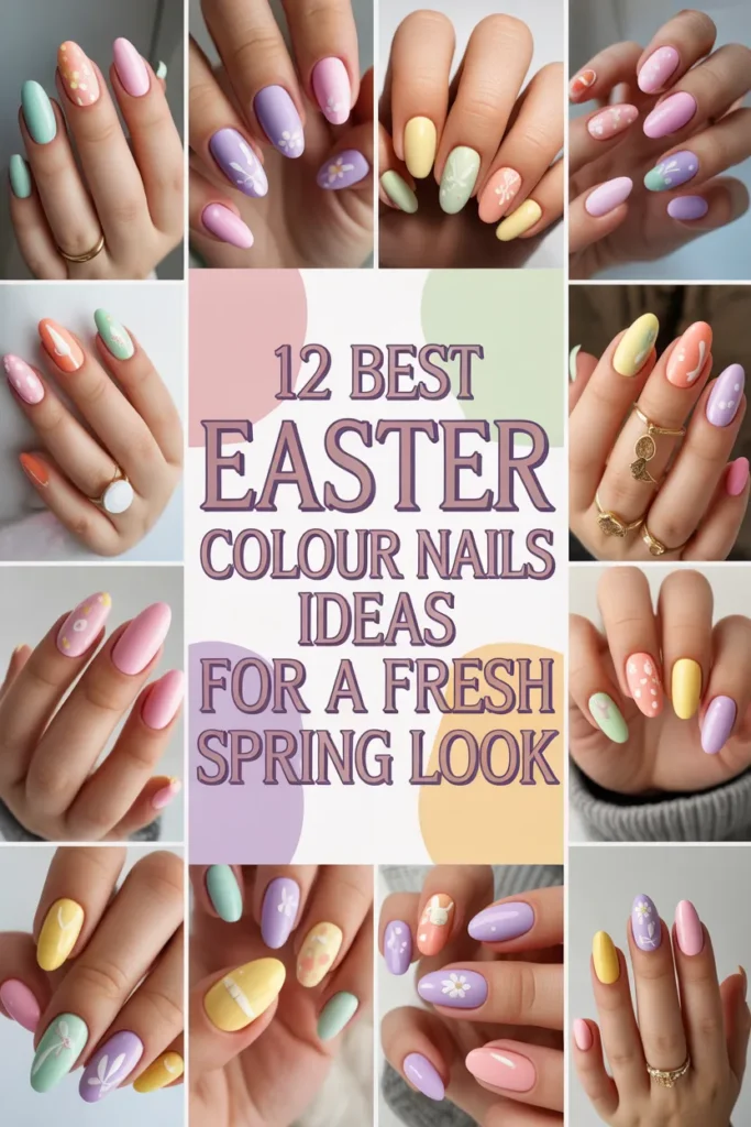 12 Best Easter Colour Nails Ideas For A Fresh Spring Look