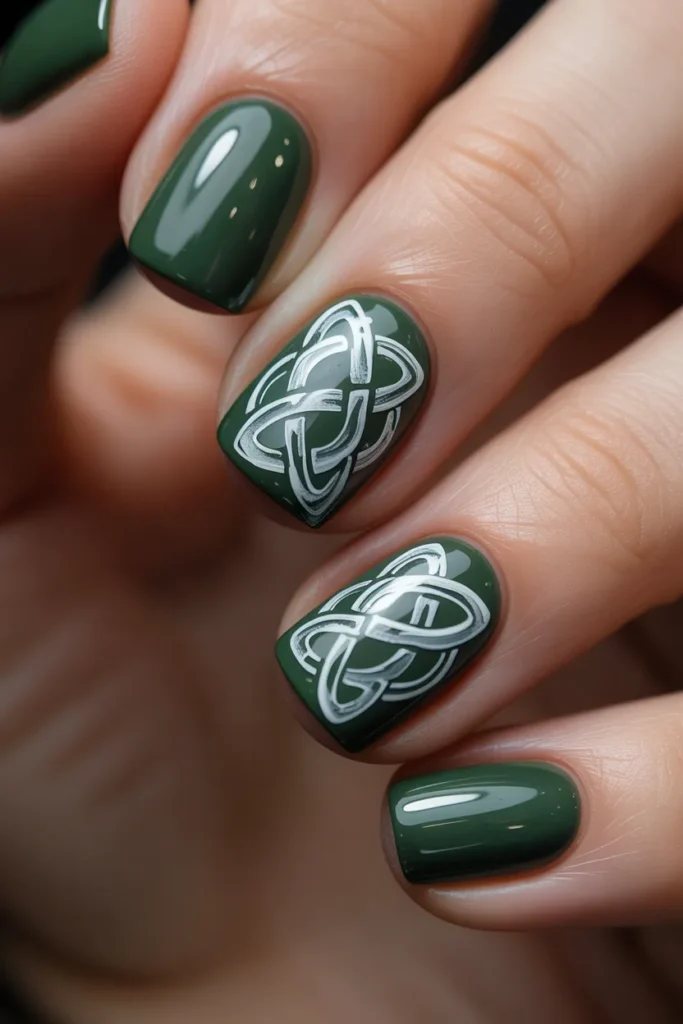 15 Celtic Knotwork Nail Art