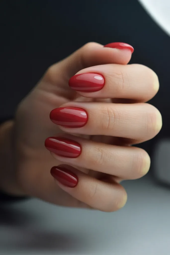 15. Classic Red Short Almond