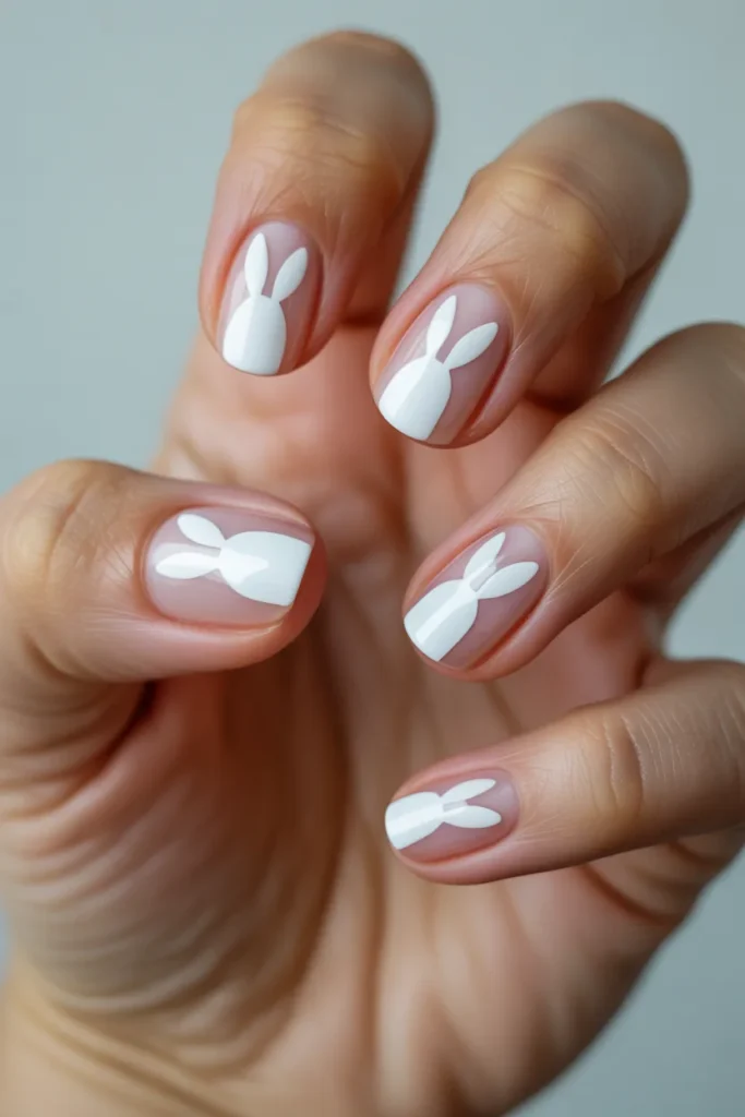 15. Negative Space Bunny