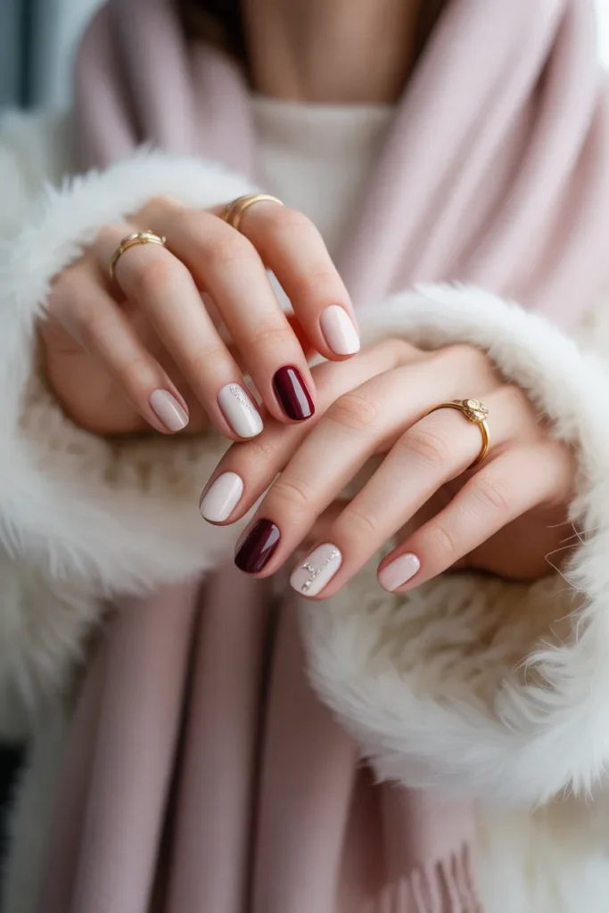 15. Timeless Elegant Nails for Winter Sophistication