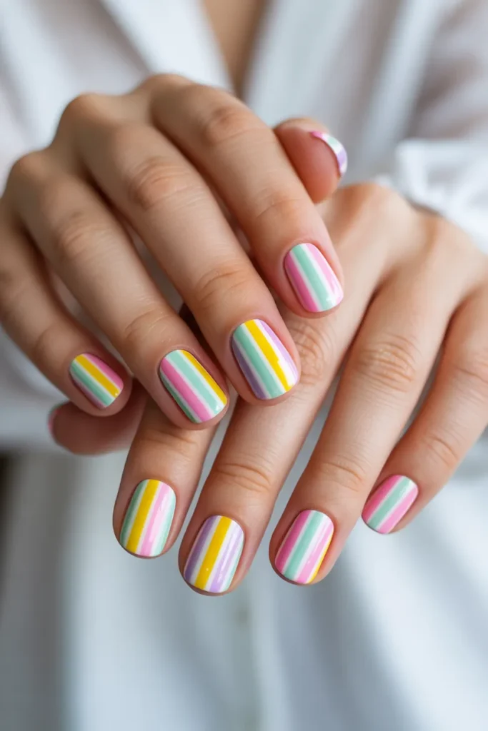 19. Striped Easter Candy