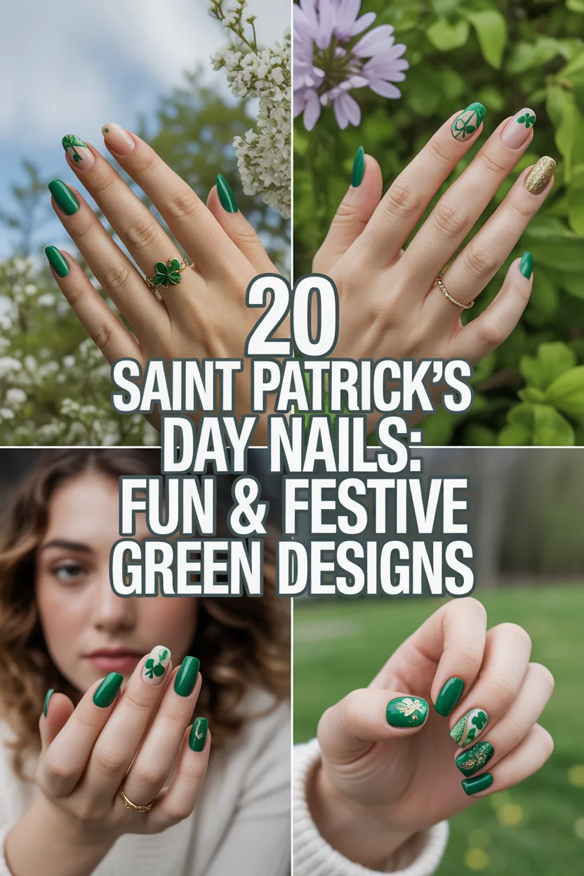 Saint Patricks Day Nails