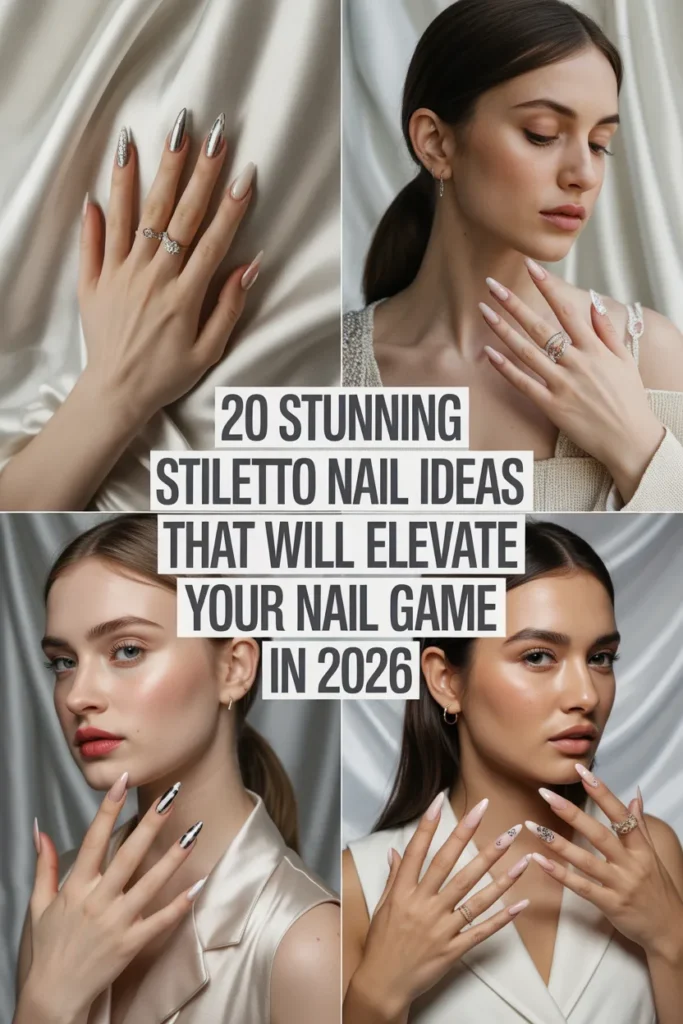 20 Stunning Stiletto Nail Ideas That Will Elevate Your Nail Game in 2026
