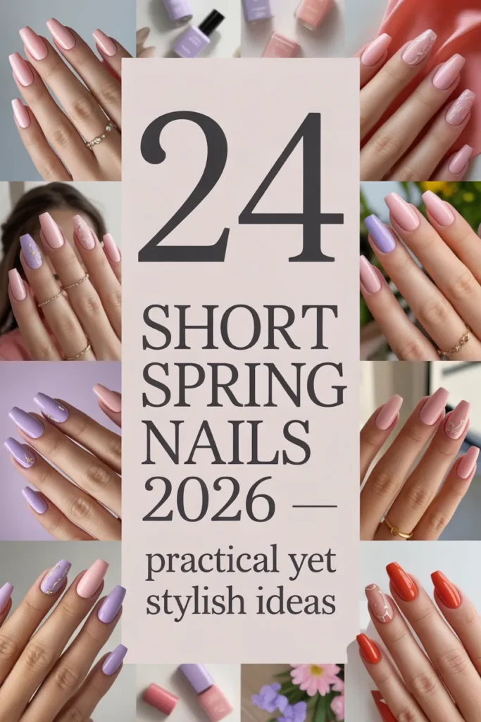 24 Short Spring Nails Design Ideas
