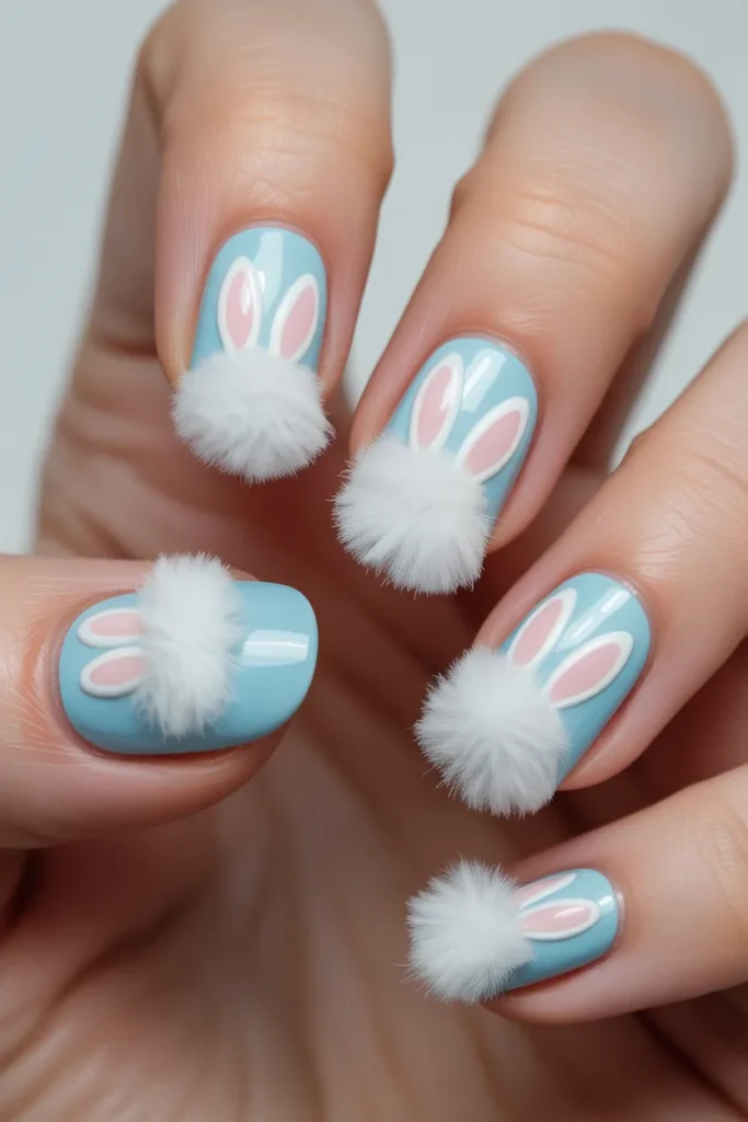 3. Fluffy Cotton Tail 3D