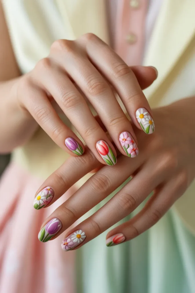 3. Spring Floral Garden