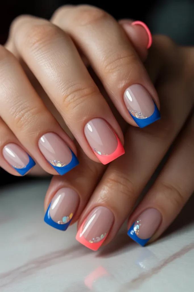 6. French Manicure Reinvented