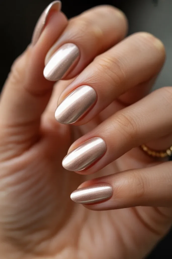 9. Champagne Chrome Glaze