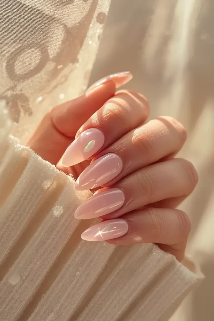 1. Glazed Blush Almond — The Elevated Classic