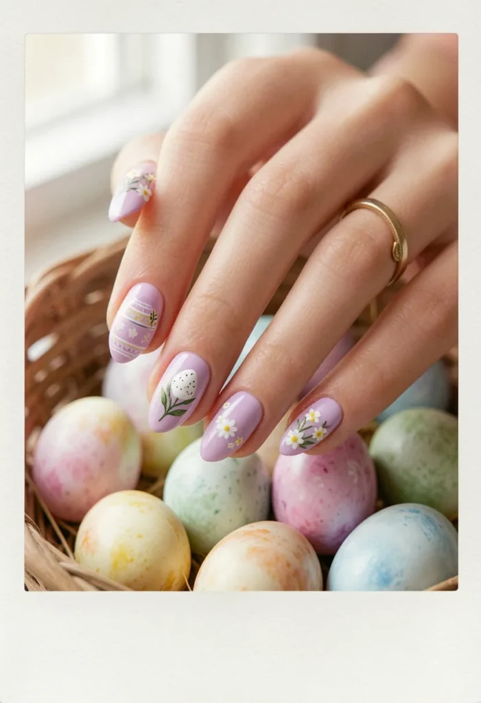 14. Pastel Pink Easter Nails — Seasonal Perfection