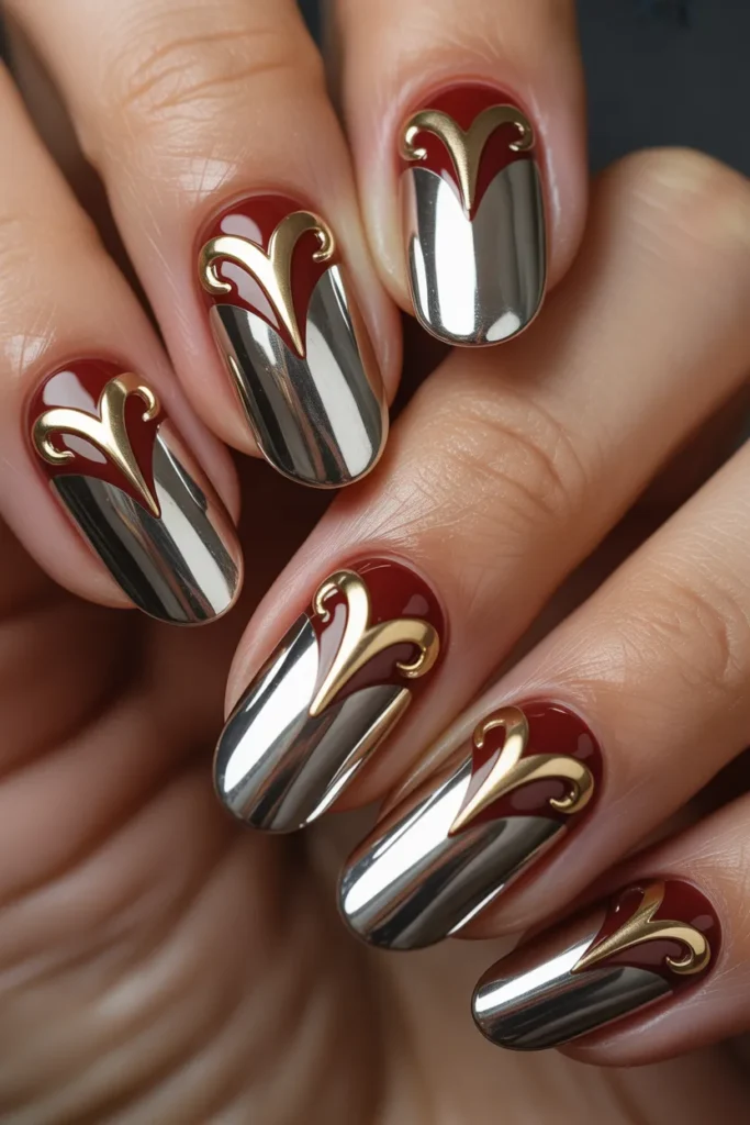 Aries Nail Designs 17 16. Aries Steel Stone Nail Design — Armour Aesthetic