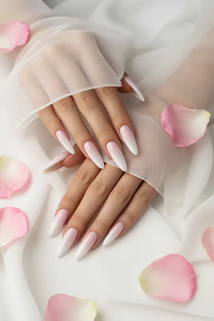 16. Spring Ombre Pink to White