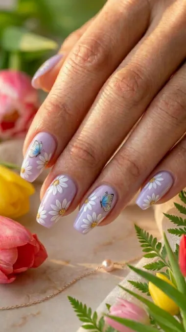 Easter Gel Nails 17 16.Gel X Easter Nail Designs