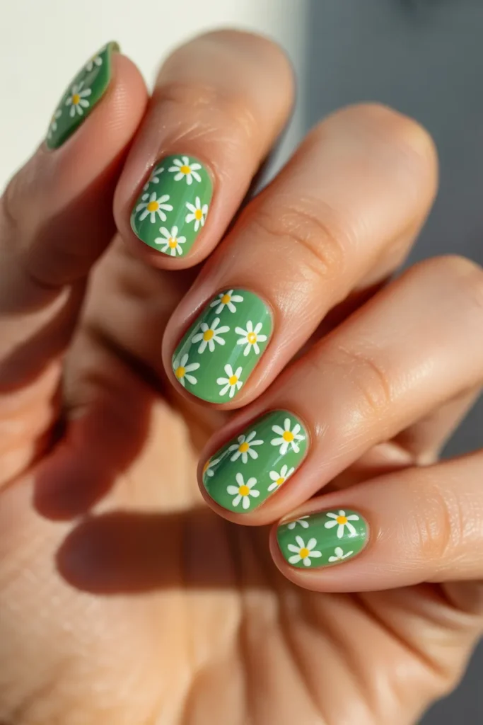 19. Micro Daisy on Green