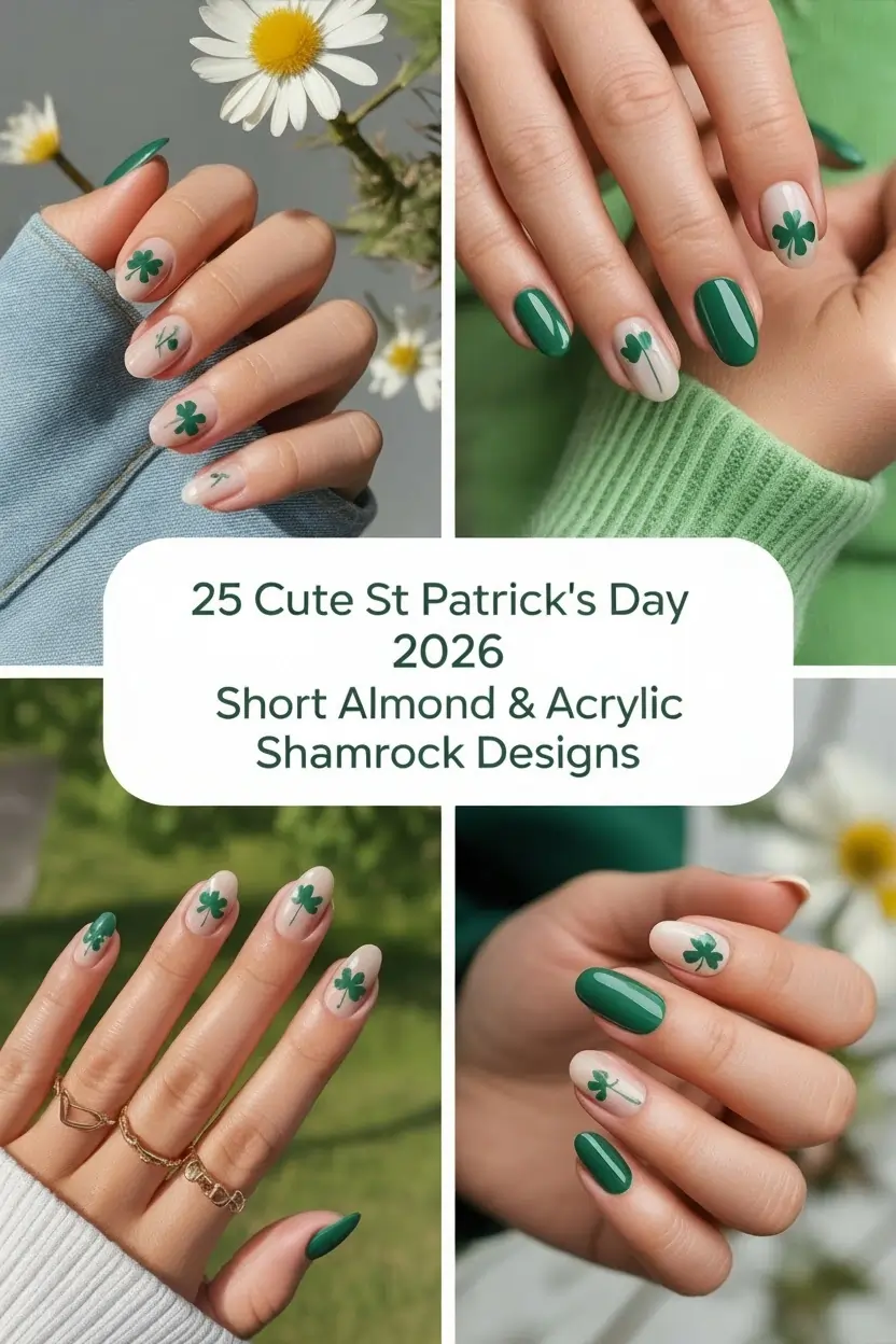 Cute St. Patrick’s Day Nails