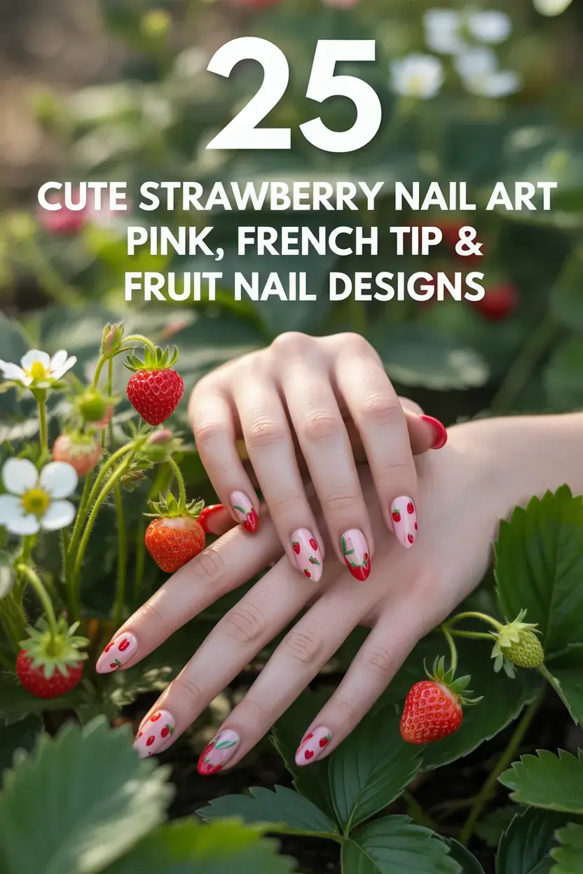 Strawberry Nail Art