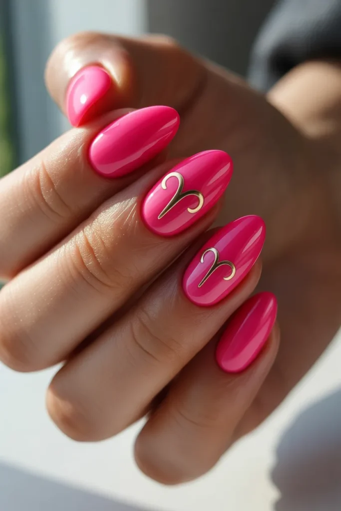 Aries Nail Designs 5 4. Aries Nail Designs Pink — Soft Fire