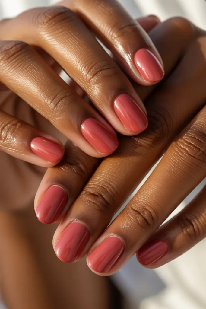 6. April Nails by Skin Tone — Deep Skin