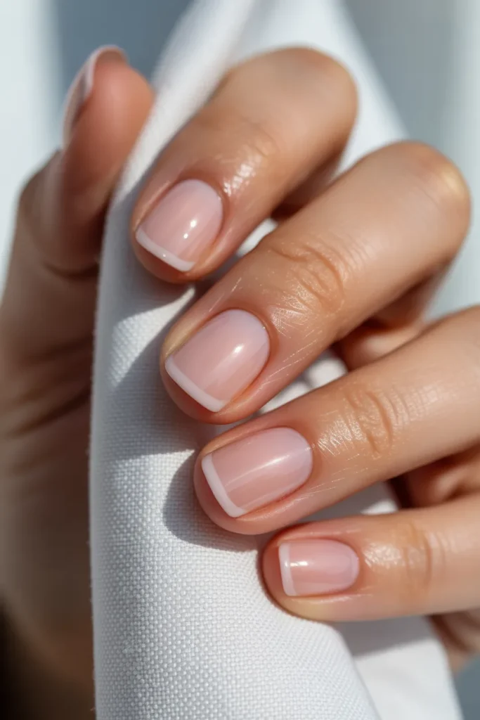 8. Sheer Pink Your Nails But Better The Invisible Upgrade