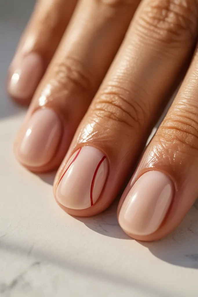 Baseball Nails 10 09 Subtle Baseball Nails — Minimal Stitch 1