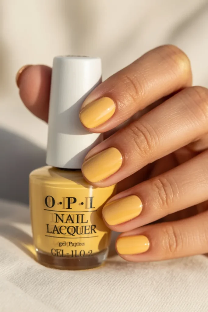 Spring Nail Polish Colors 2 1. Butter Yellow