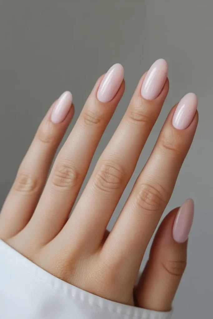 10. Simple Pastel Pink Nails — When Less Is Genuinely More