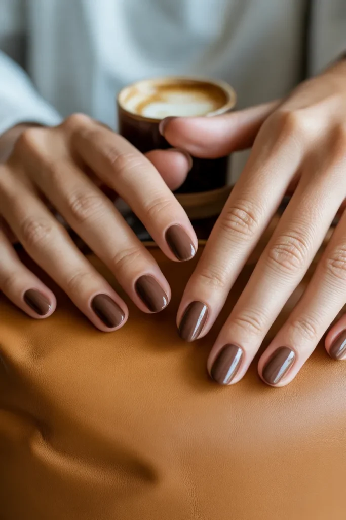 Spring Nail Polish Colors 11 10. Warm Chocolate Brown