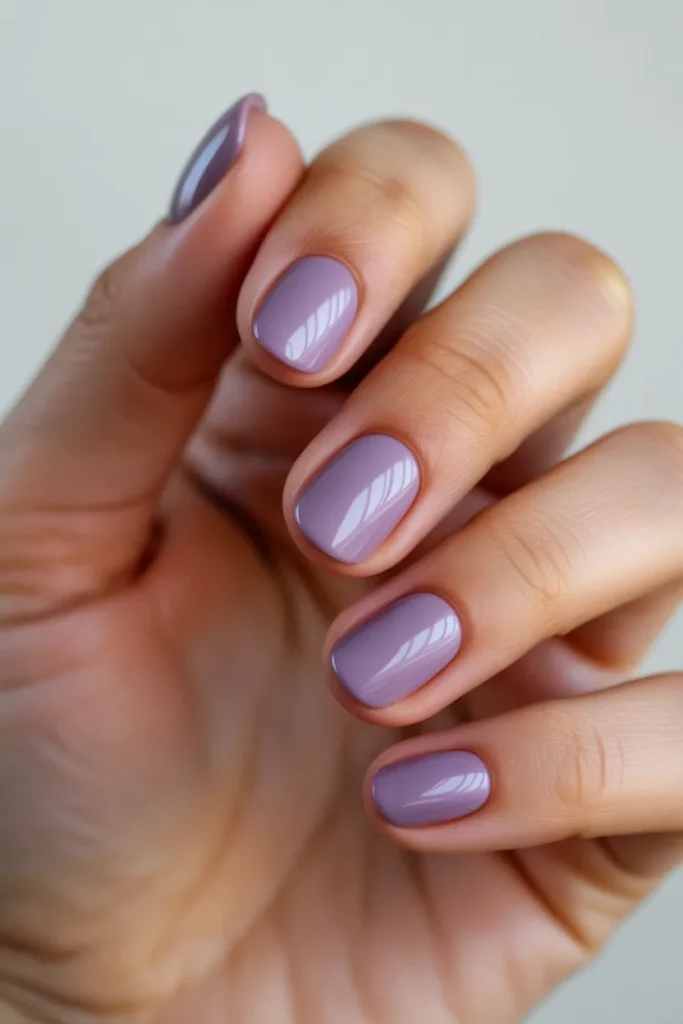 11 Soft Purple Cat Eye — Short Round ·