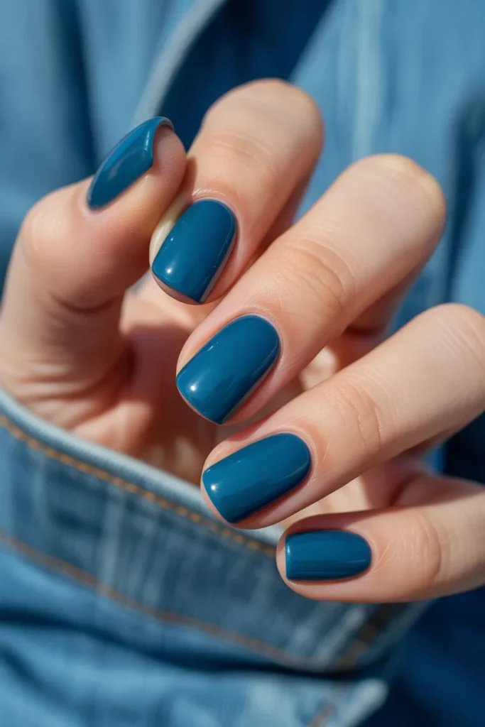 Spring Nail Polish Colors 13 12. Teal Deep Periwinkle