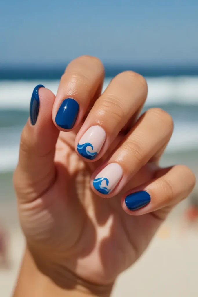 13 Beach Nails for May Vacation