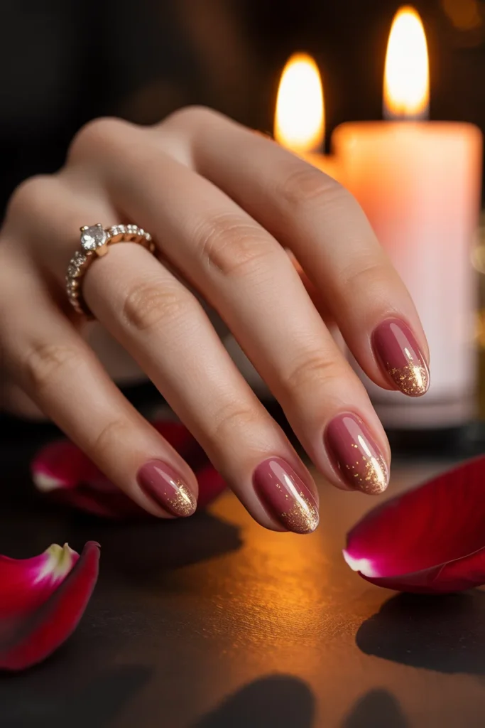 Glitter Nails 14 13. Anniversary Glitter Nails