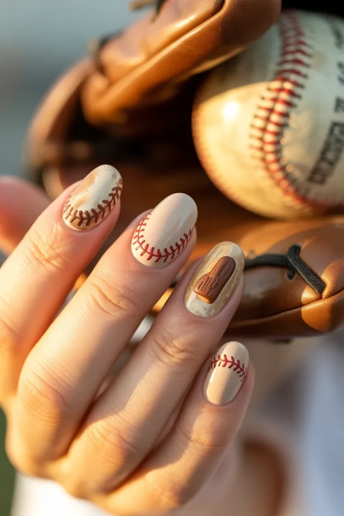 Baseball Nails 15 14 Sandlot Vintage Baseball Nails