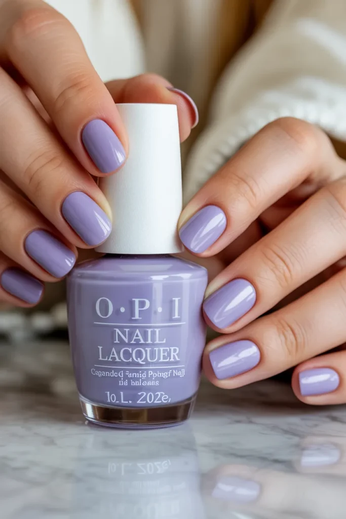 15 Lavender Nail Polish Spring — OPI Glazed