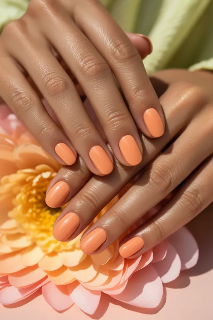 Spring Nail Polish Colors 16 15. Pale Coral Soft Apricot