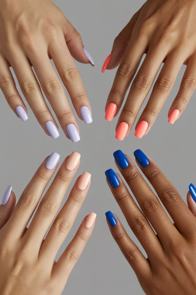 15. Short Summer Nails by Skin Tone — Finding Your Perfect Match