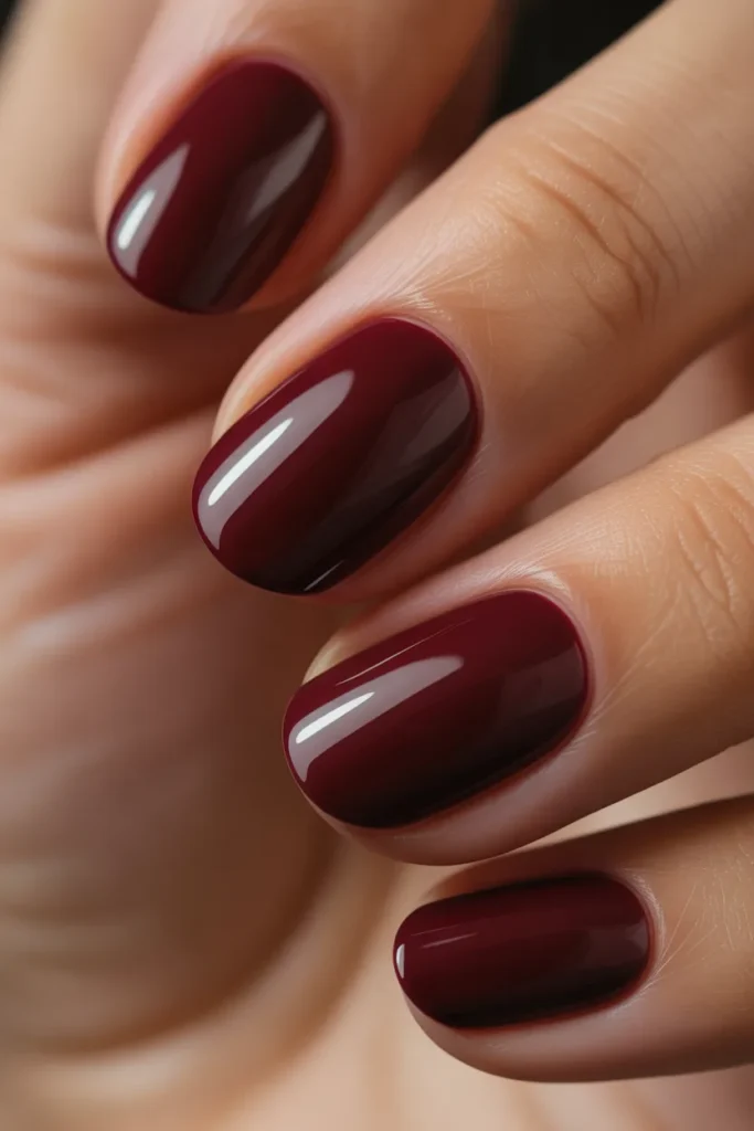 16 Deep Burgundy Nails OPI — The Heritage Formula · Beginner