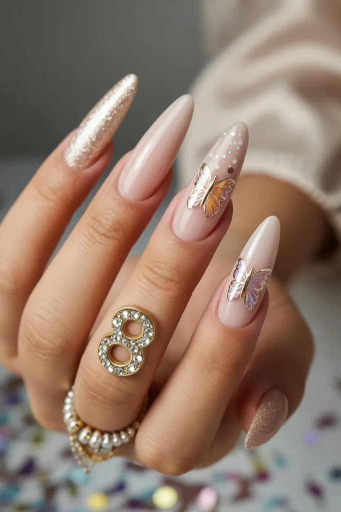 16. Birthday Nail Inspo