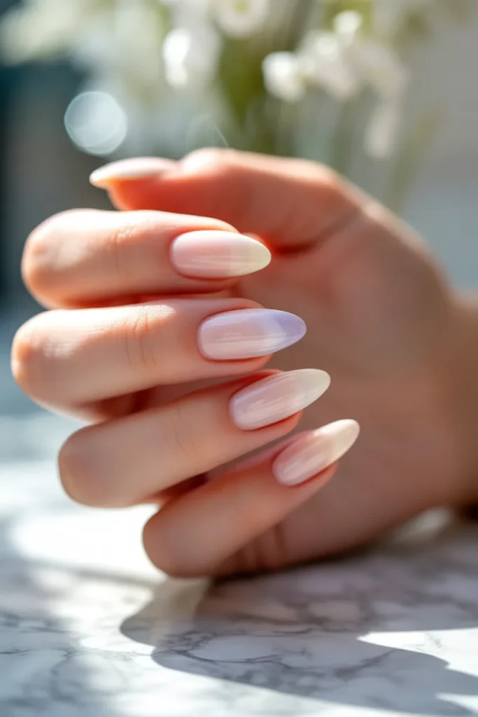 16.Gel X Nails for Fair Skin Tones