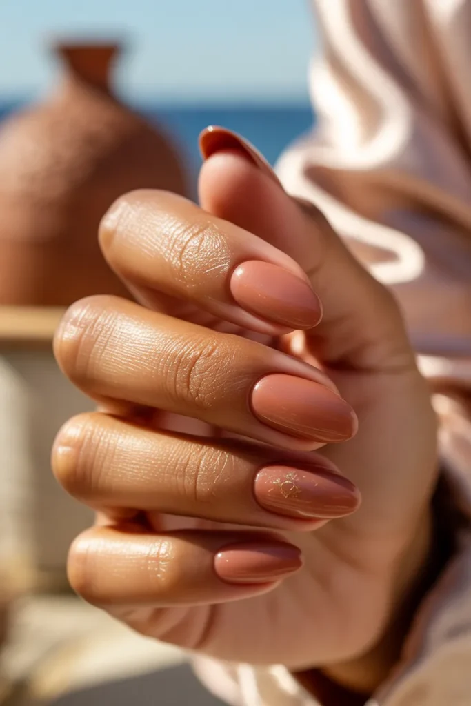 17.Gel X Nails for Medium Olive Skin Tones