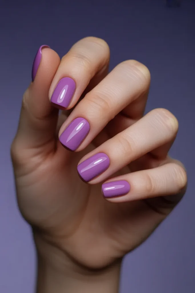 Spring Nail Polish Colors 19 18. Purple Deep Orchid