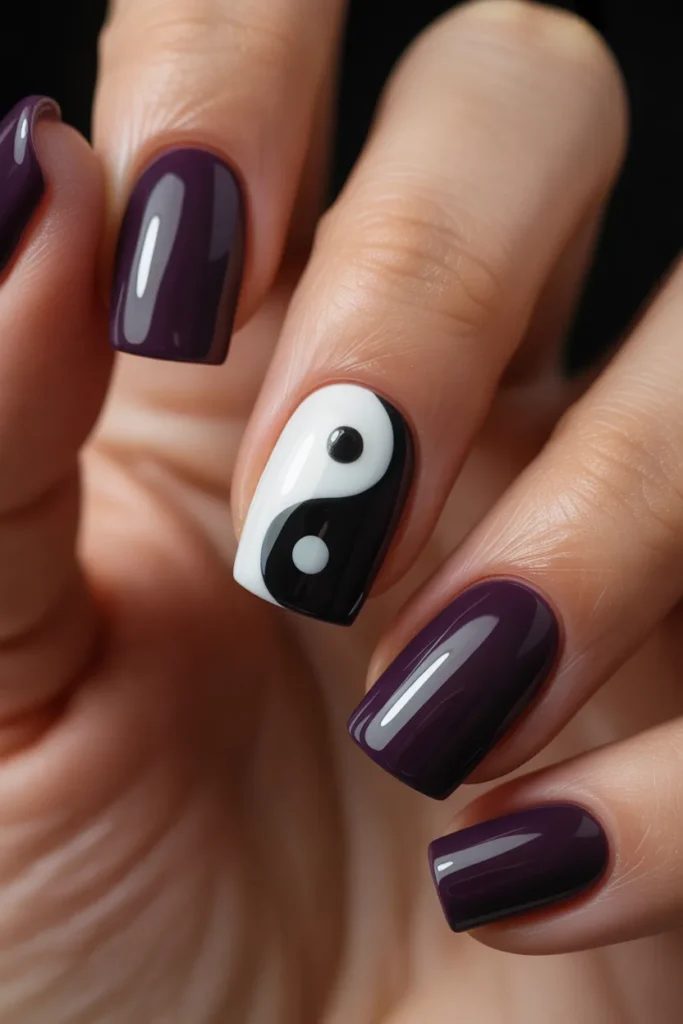 19 Gemini Nails Ideas — Yin Yang Twin · Intermediate
