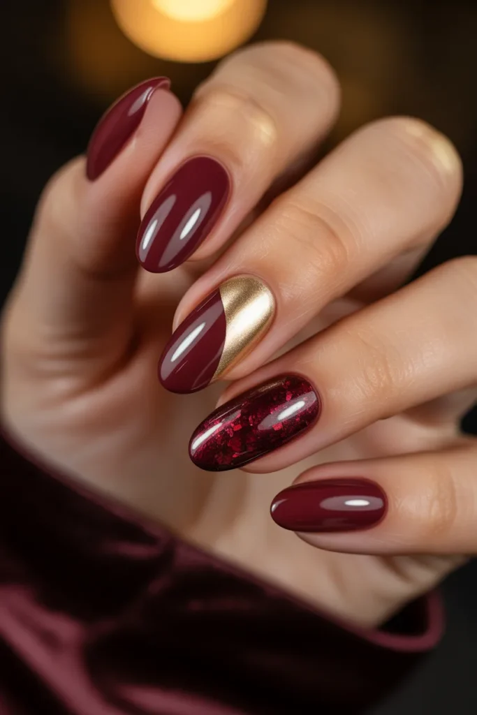 20 Full Deep Burgundy Statement Set — The Ultimate 2026 Look · Salon Recommended