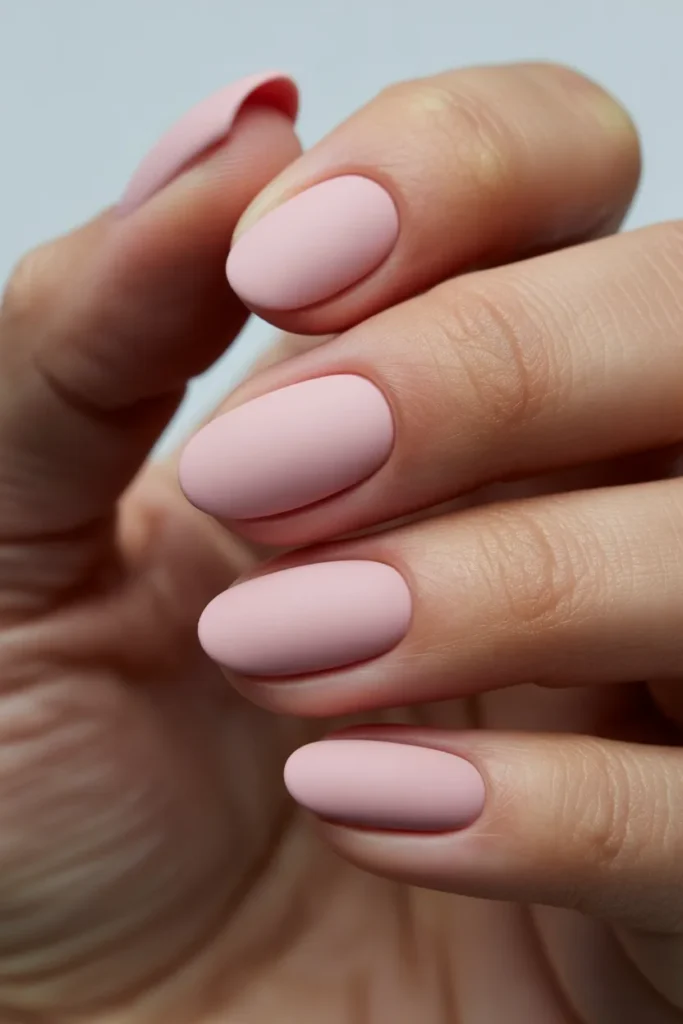 20. Pastel Pink Matte Nails — The Sophisticated Finish Thats Massively Underrated