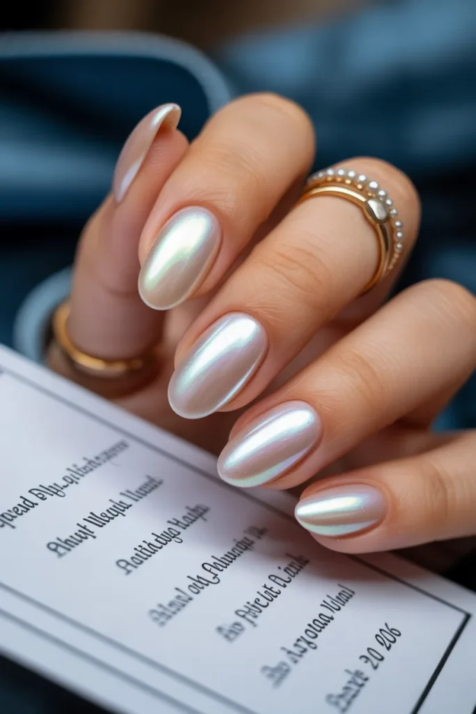 21. Glazed Donut Nails — 2026 Trend Pick